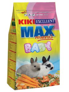 KIKI MAX MENU CONEJOS BABY 1 Kg.